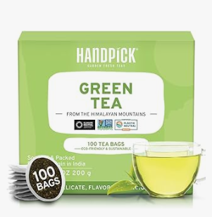 Finding a Tea Like Earl Grey - Sip and Explore the World of 16 Unique Teas 55 HANDPICK, Green Tea Bags