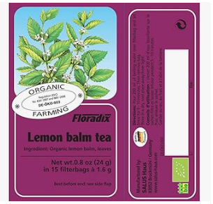 Finding a Tea Like Earl Grey - Sip and Explore the World of 16 Unique Teas 30 Organic Lemon Balm Tea