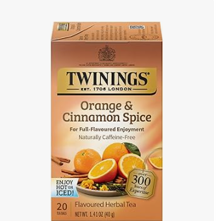 Finding a Tea Like Earl Grey - Sip and Explore the World of 16 Unique Teas 42 Twinings Orange & Cinnamon tea