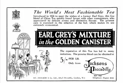 Presenting the Best Earl Grey Teas of 2026: Your Guide to Flavor, Brands, and Brewing 4 A Classical Print Ad of Earl Grey Tea