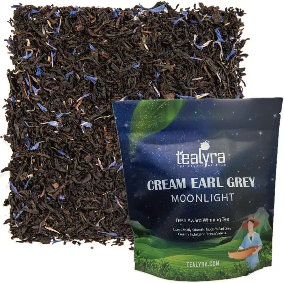 Presenting the Best Earl Grey Teas of 2026: Your Guide to Flavor, Brands, and Brewing 16 Tealyra - Cream Earl Grey - Classic Black Loose Leaf Tea - Citrusy with Vannilla Flavor